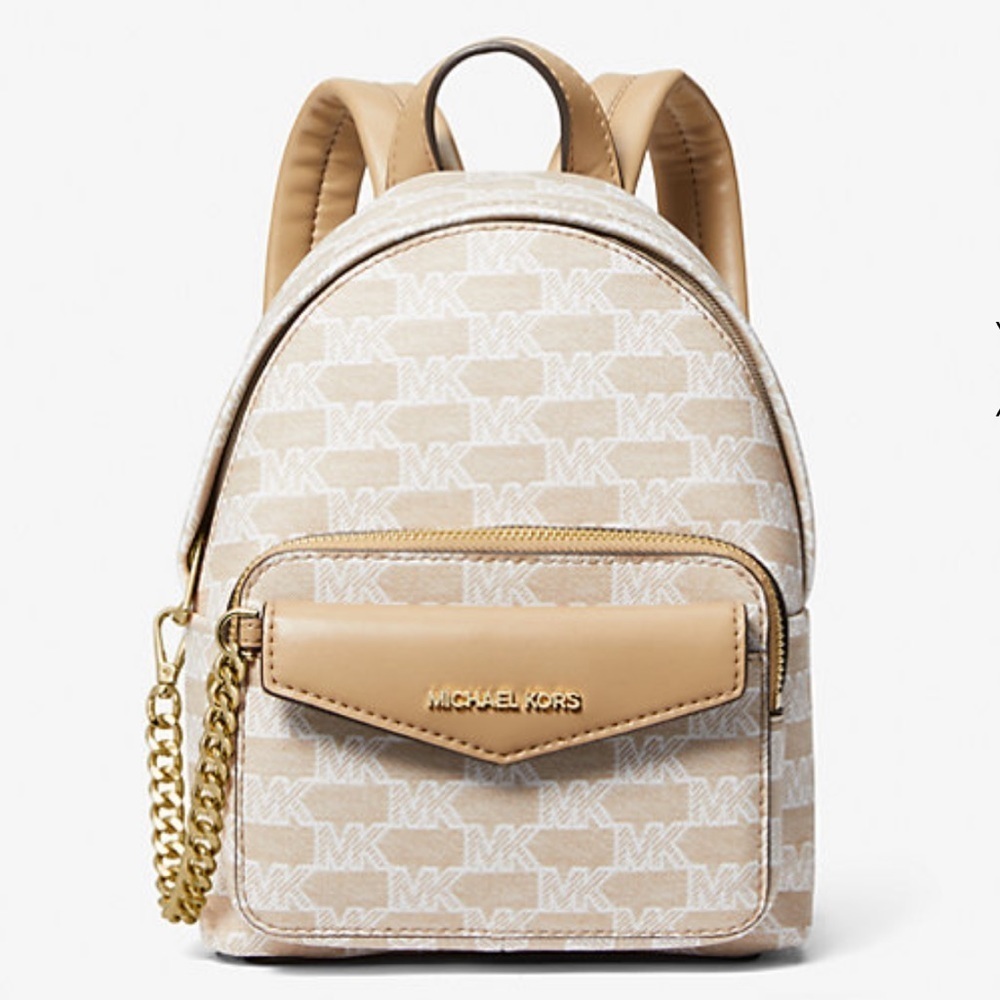 Michael Kors Maisie Extra-Small Logo 2-in-1 Backpack - Picture 3 of 9